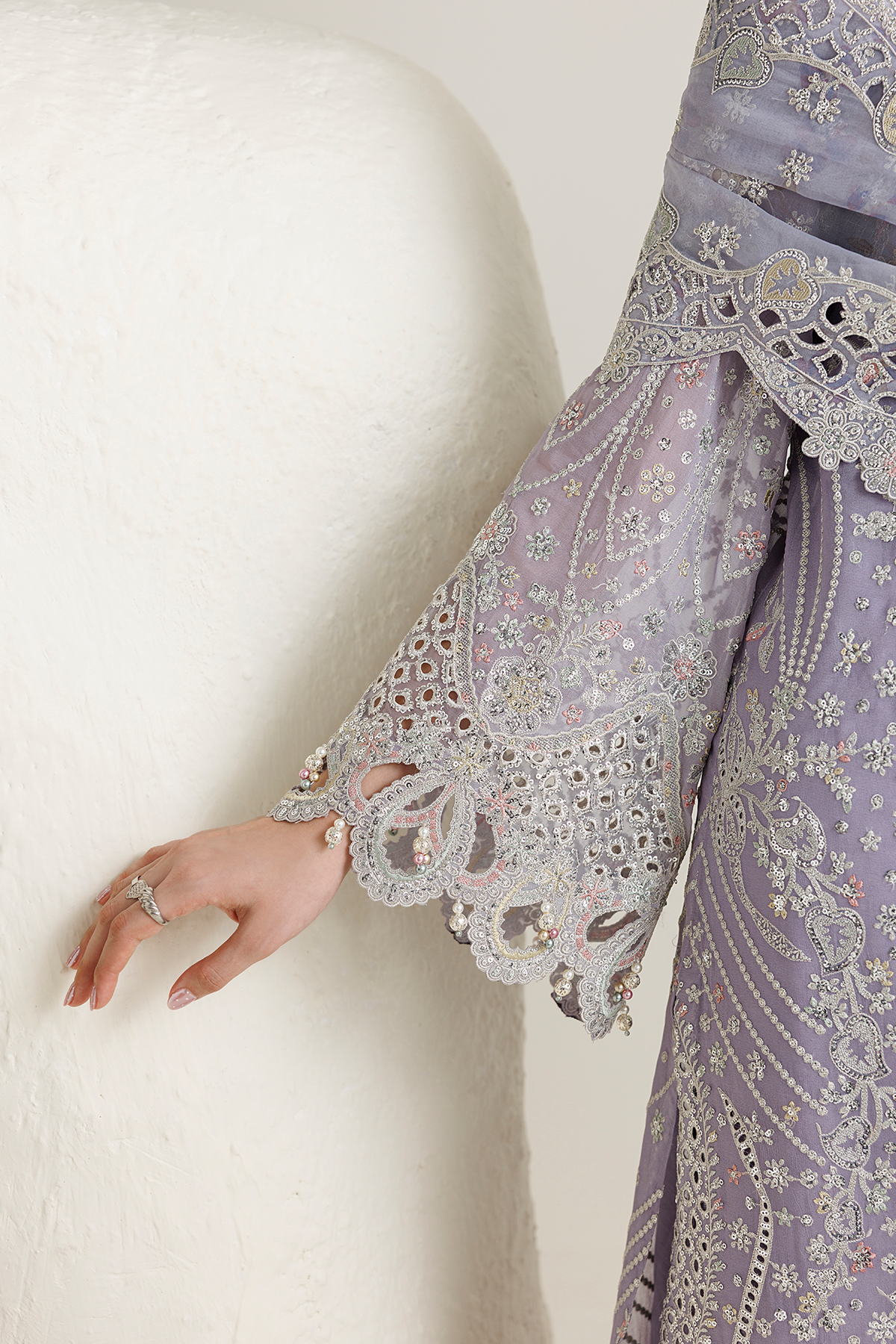 Jazmin UC-3145 Pakistani formal wear for weddings and events