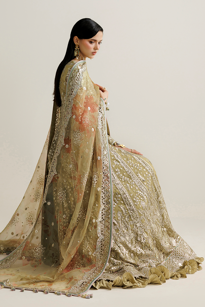 Embroidered chiffon UC-3140 by Jazmin – Pakistani party wear