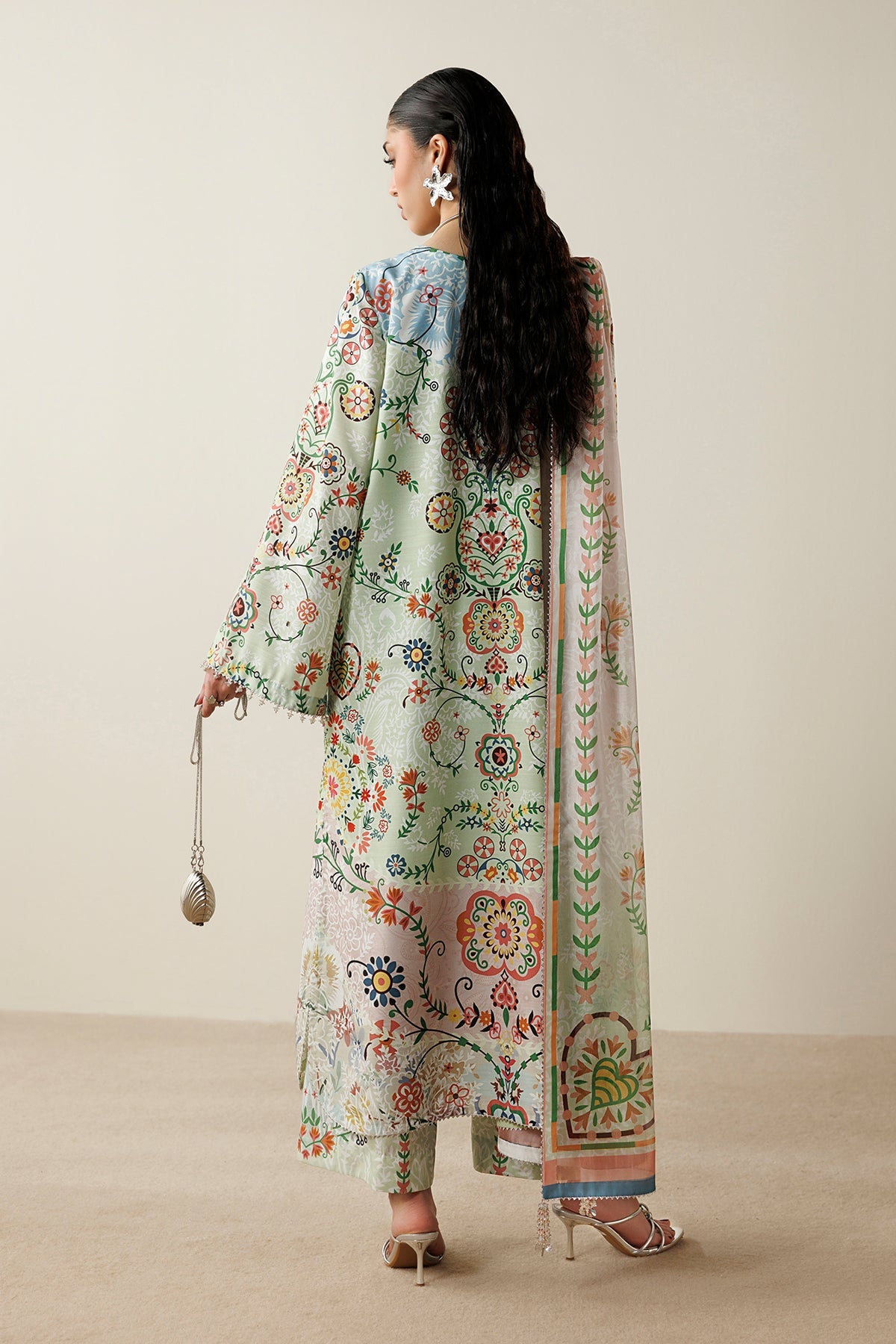 Jazmin OR26-D10 hand embellished front detail