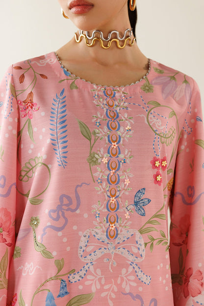 Pakistani handwork raw silk formal OR26-D04 by Jazmin