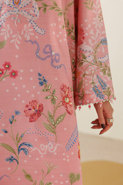 Jazmin OR26-D04 printed sleeves detail