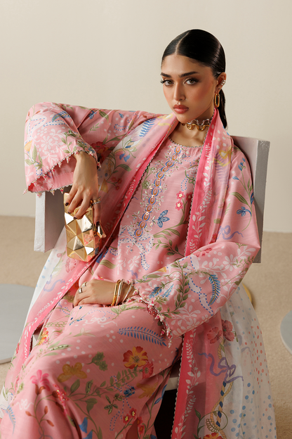 Jazmin OR26-D04 handwork raw silk suit at Raz Ruya