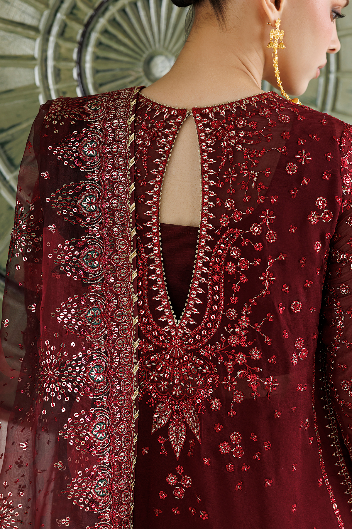 Jazmin UC-3143 Pakistani formal wear for weddings and events