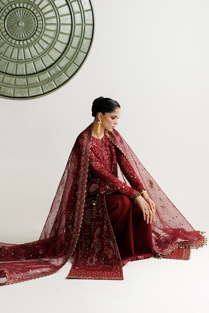 Jazmin UC-3143 georgette chiffon front panels with embroidery