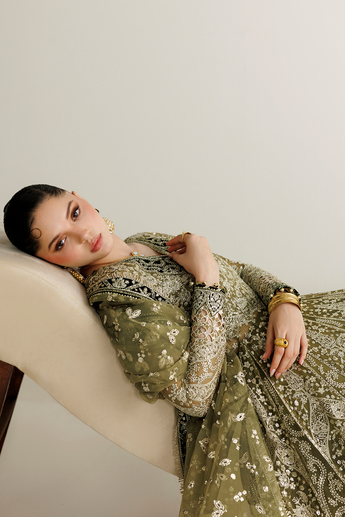 Jazmin formals UC-3141 embroidered chiffon outfit
