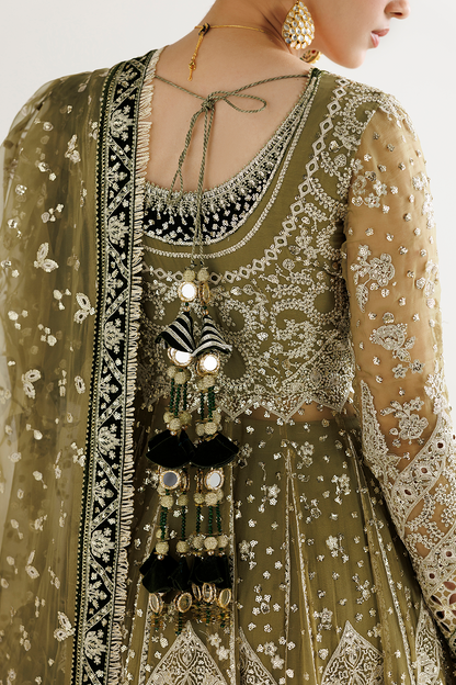 Jazmin UC-3141 embroidered chiffon suit at Raz Ruya