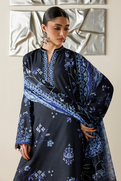 Jazmin OR26-D05 tissue silk dupatta drape