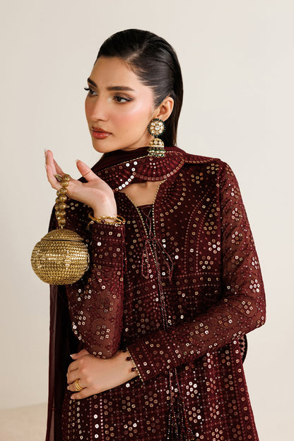 Jazmin UC-3126 embroidered front and sleeves detail
