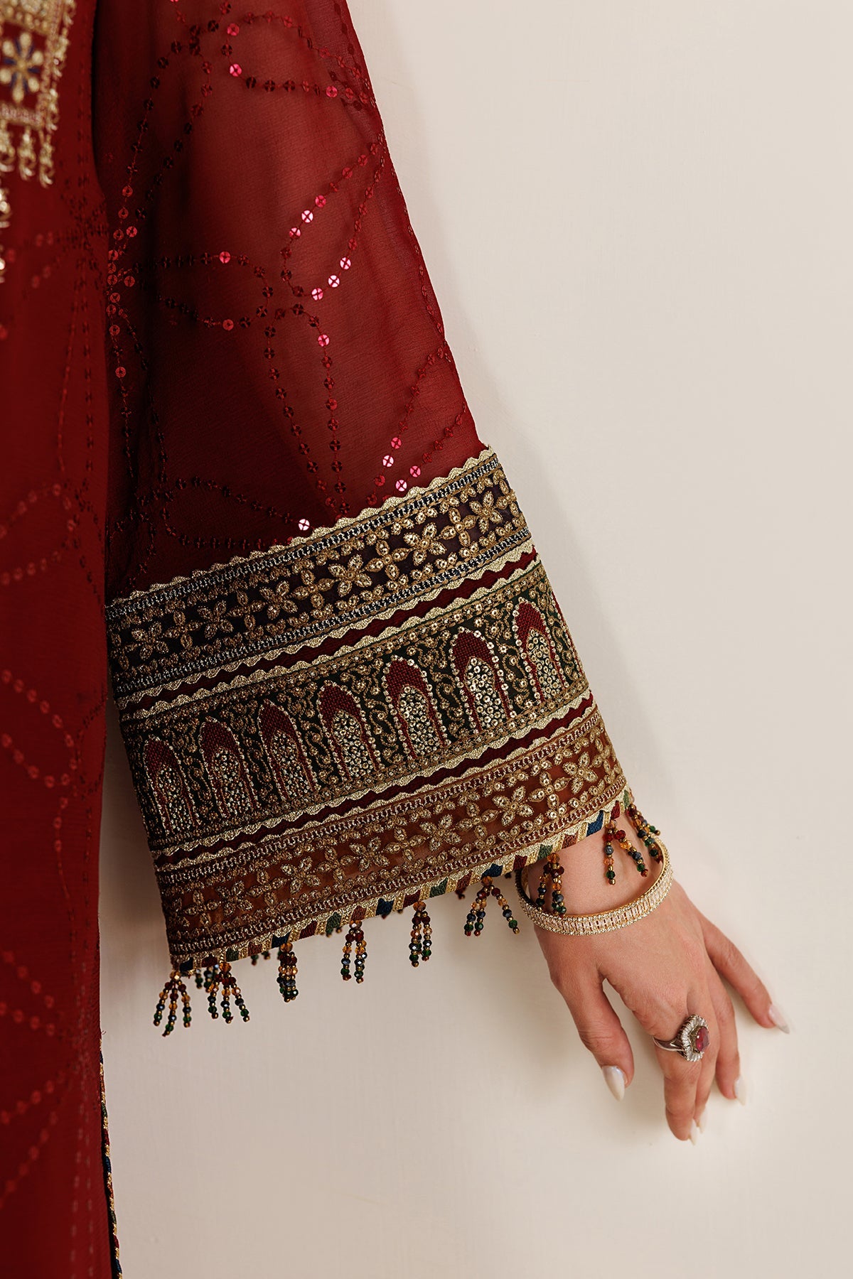 Jazmin formals UC-3124 embroidered chiffon outfit