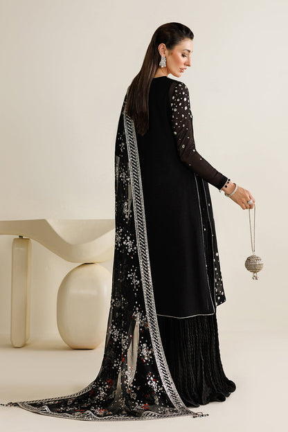 Pakistani embroidered chiffon formal UC-3127 by Jazmin