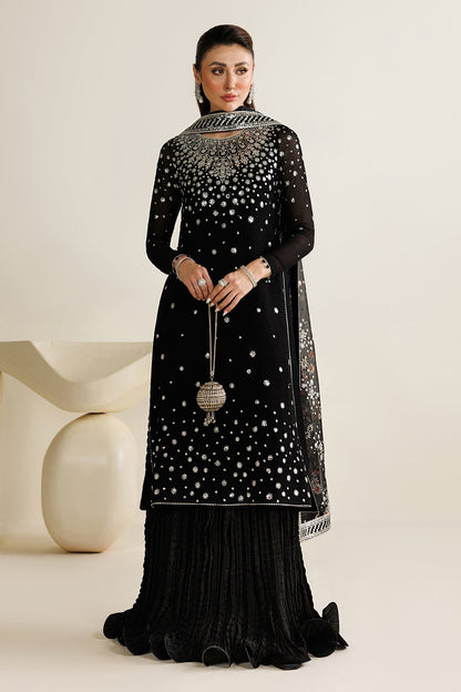 Jazmin UC-3127 digital printed chiffon dupatta border