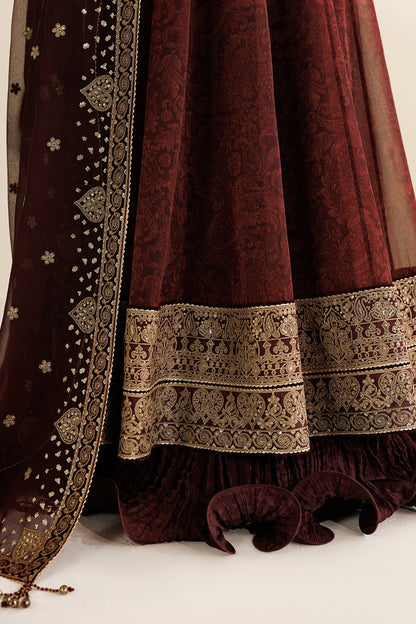 Jazmin UC-3130 embroidered chiffon suit at Raz Ruya