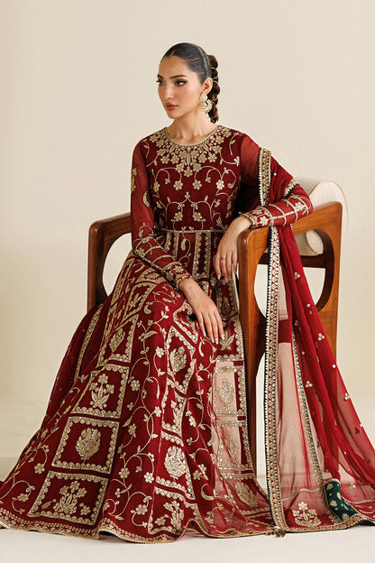 Jazmin UC-3132 embroidered chiffon Pakistani formal suit