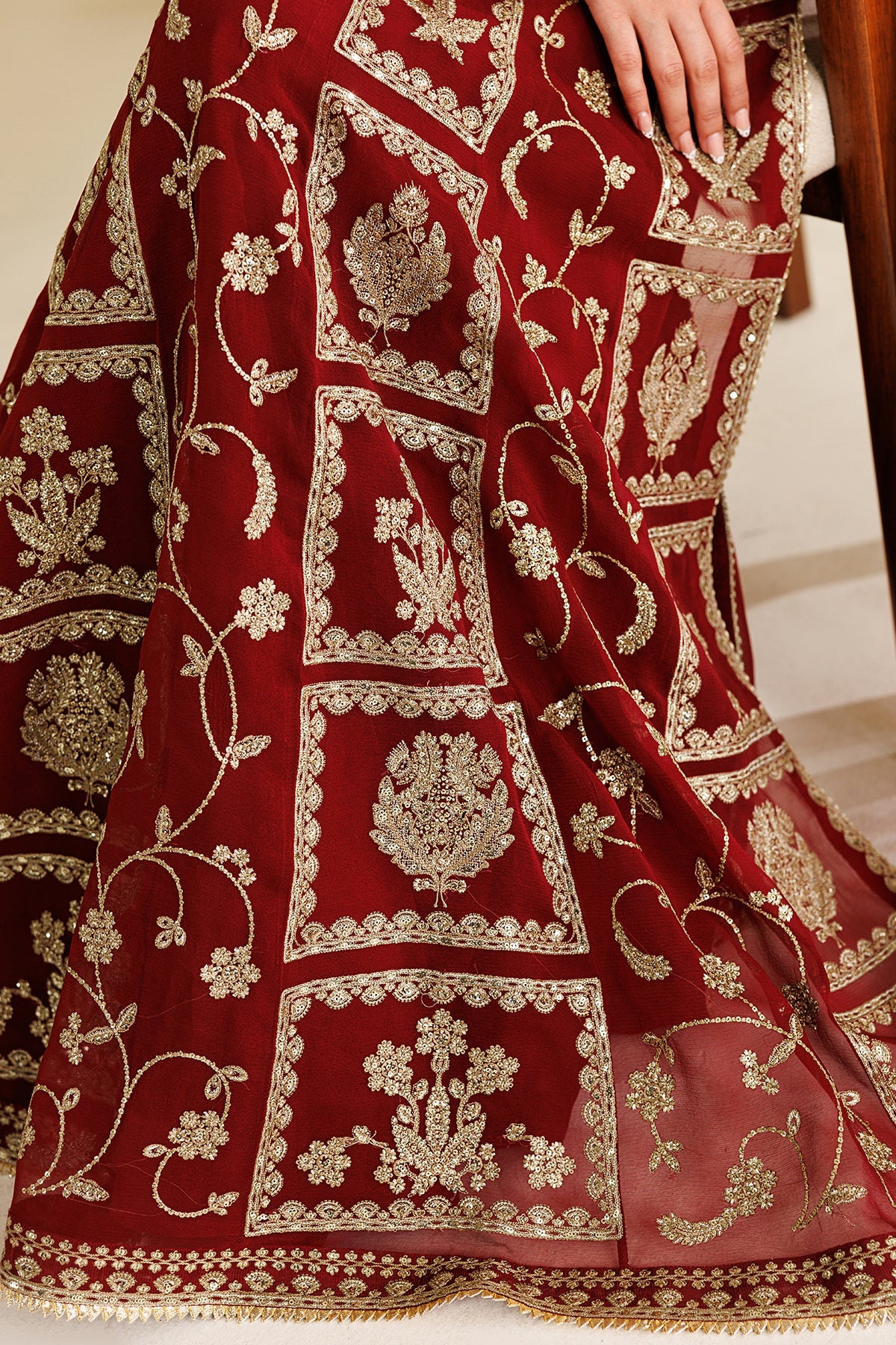 Jazmin UC-3132 Pakistani formal wear for weddings and events