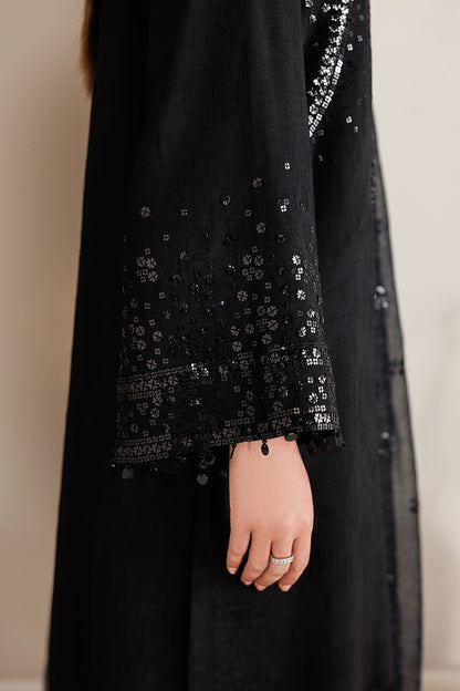 Jazmin UR-7081 embroidered chiffon dupatta borders