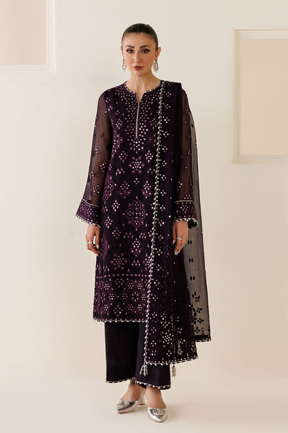 Jazmin UC-3123 embroidered front and sleeves detail