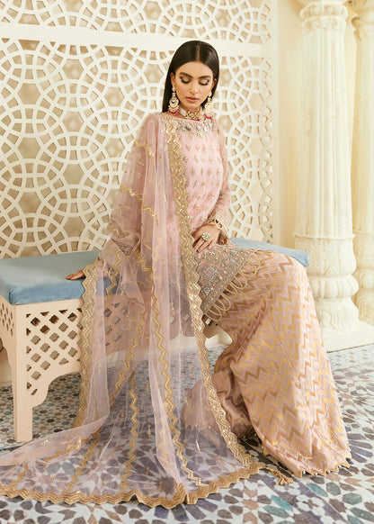 Akbar Aslam Oriole embroidered net dupatta