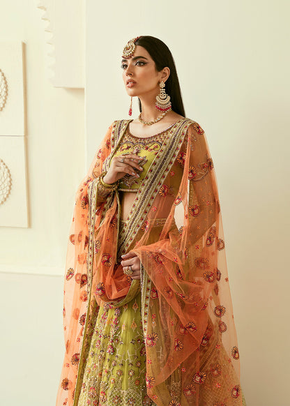 Akbar Aslam Makira organza belt border detail