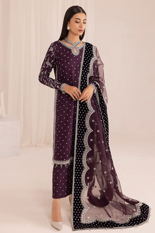 EMBROIDERED RAW SILK UR-7011