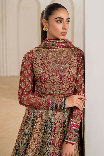 Jazmin WF'24-02 embroidered chiffon wedding formal at Raz Ruya