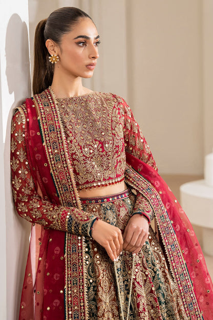 Pakistani embroidered chiffon wedding formal WF'24-02 by Jazmin