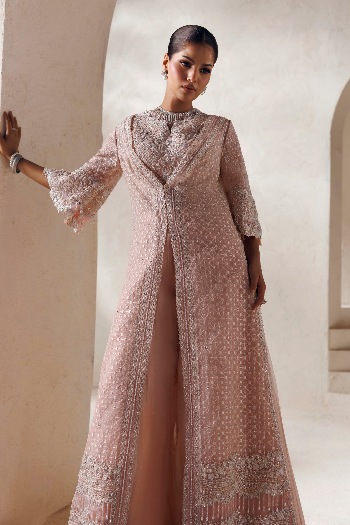 Pakistani luxury formal Epoque by Akbar Aslam
