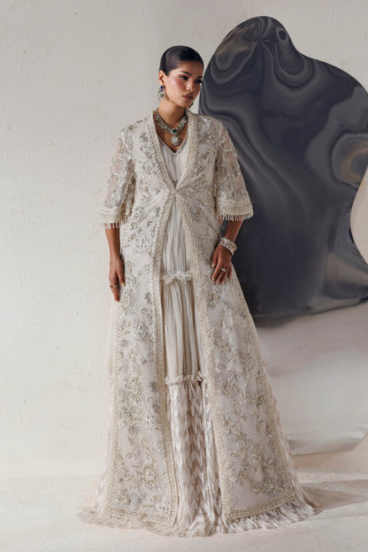 Akbar Aslam Aurelia hand-embellished organza Pakistani luxury formal