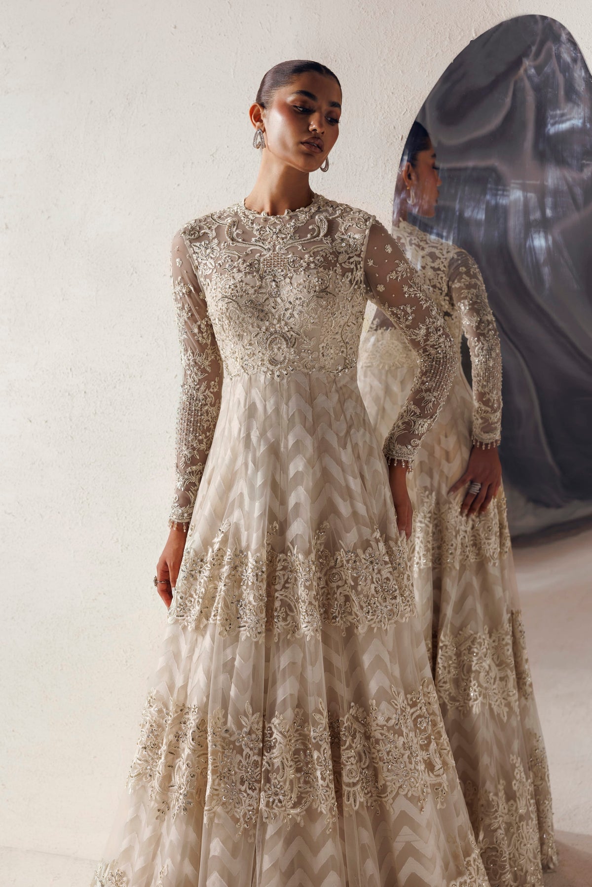 Pakistani luxury formal Vivienne by Akbar Aslam