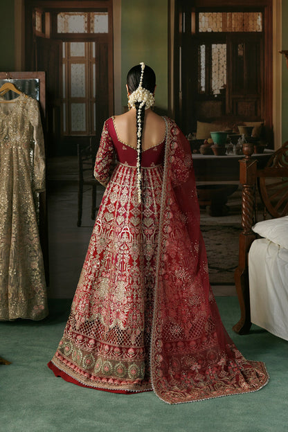 Afrozeh Shehnai Wedding Formals '26 Virsa with organza dupatta