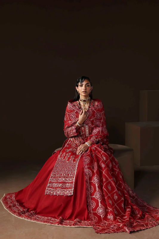 Shop organza embroidered lehenga dress with hand embellishments & dupatta. Includes raw silk lehenga & inner—perfect for weddings & festive wear.