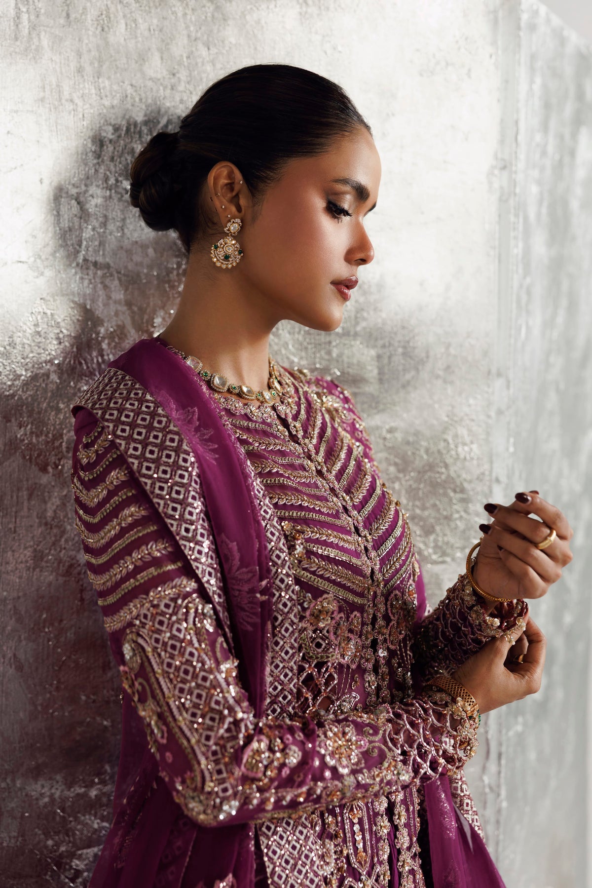 Pakistani formal Laira by Akbar Aslam