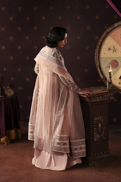 Afrozeh La Fuchsia '26 Hermit Pakistani formal with raw silk trouser