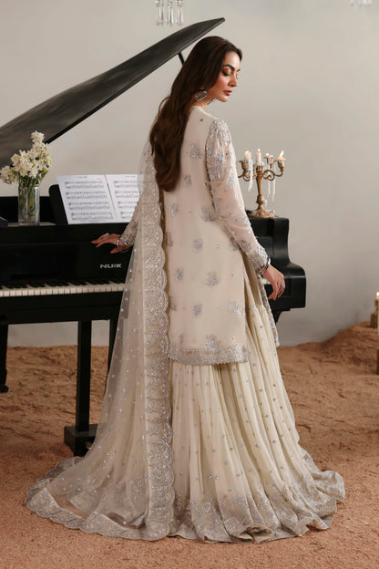Estelle by Akbar Aslam – Pakistani wedding guest gharara outfit