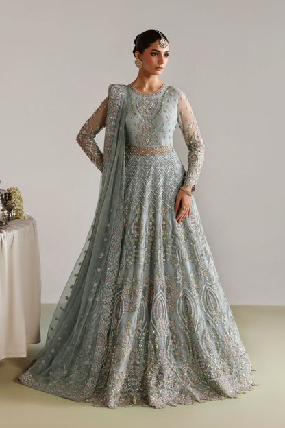 Akbar Aslam Zebunnisa Pakistani net formal with dupatta