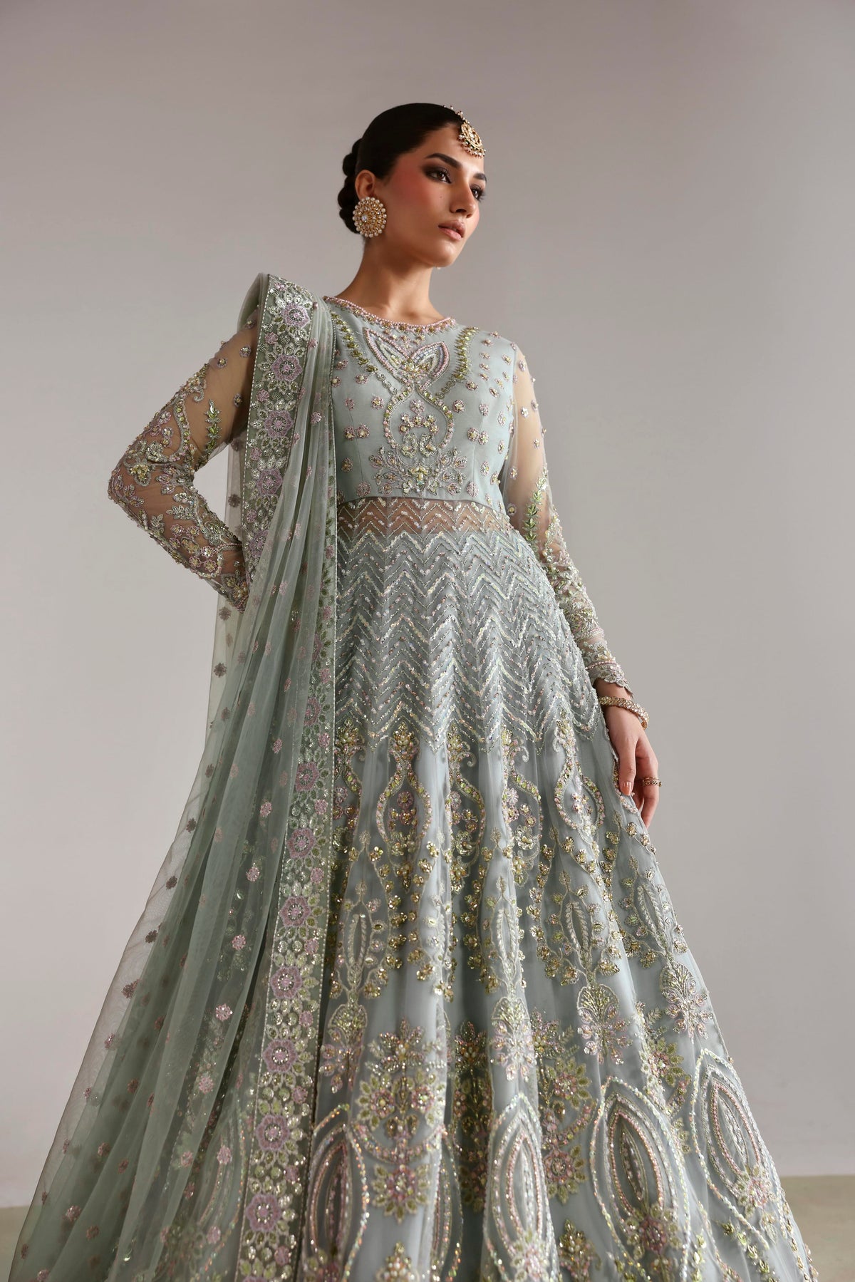 Zebunnisa by Akbar Aslam – Pakistani wedding guest outfit