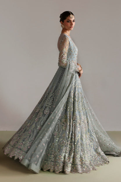 Akbar Aslam Zebunnisa back view of net blouse and panels