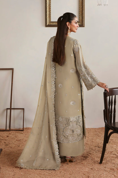 Akbar Aslam Evora back view with organza back border