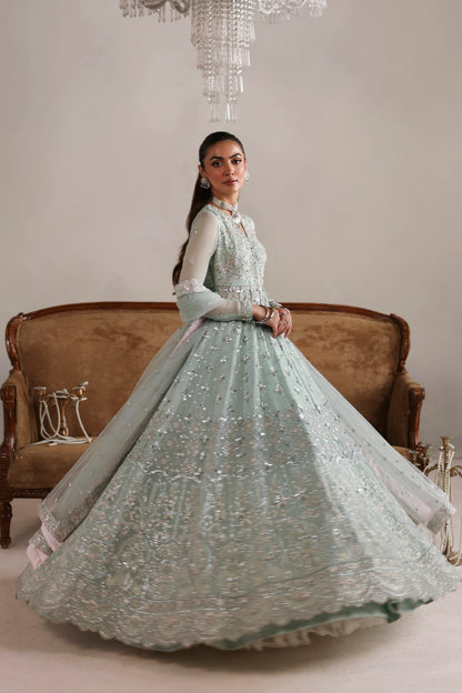 Pakistani formal maxi Noelle by Akbar Aslam
