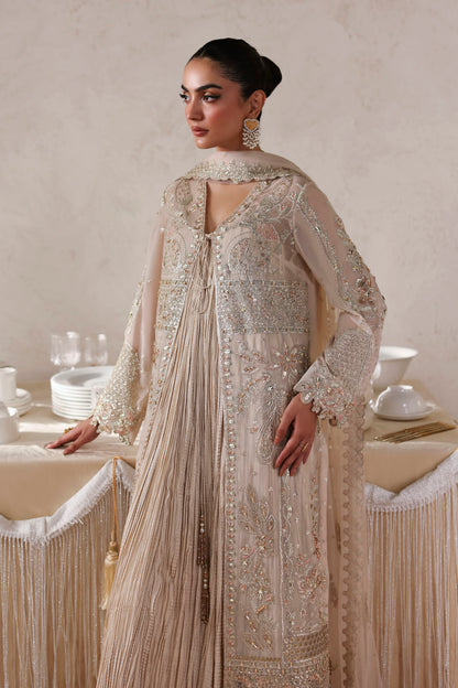 Akbar Aslam Marceline embellished organza front border detail