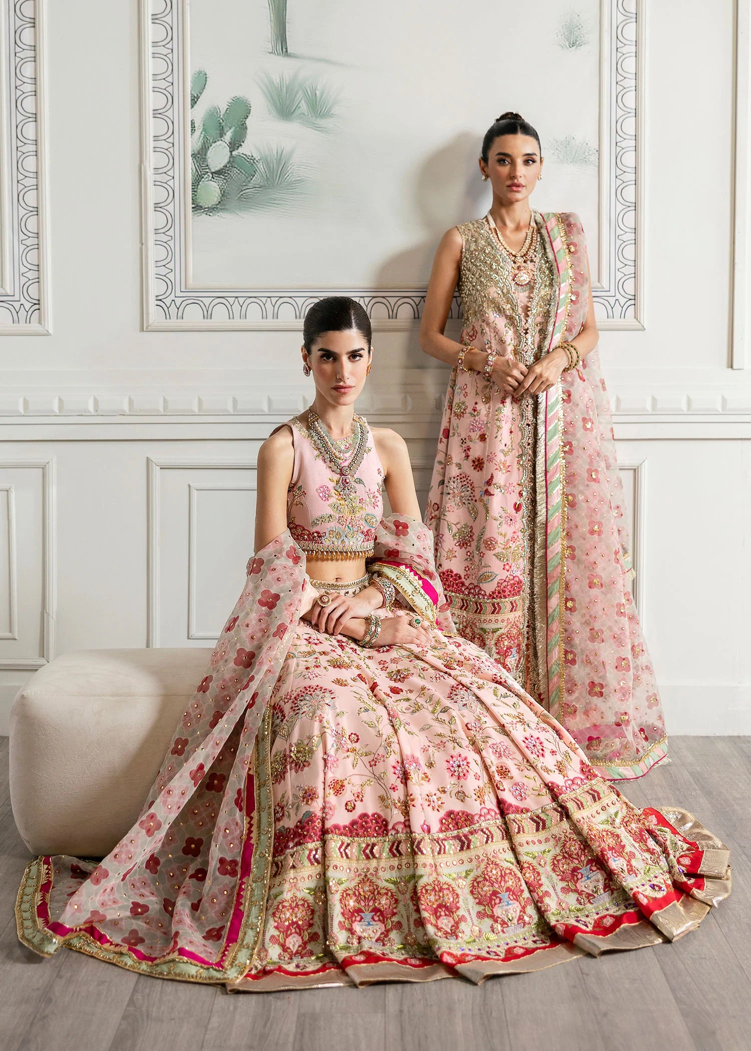 Shop CRIMSON X SAIRA SHAKIRA Wedding Formals '24 Crystal Chinoiserie at Raz Ruya! Huge discounts on luxury Pakistani wear with fast delivery to the UK, USA & Canada.