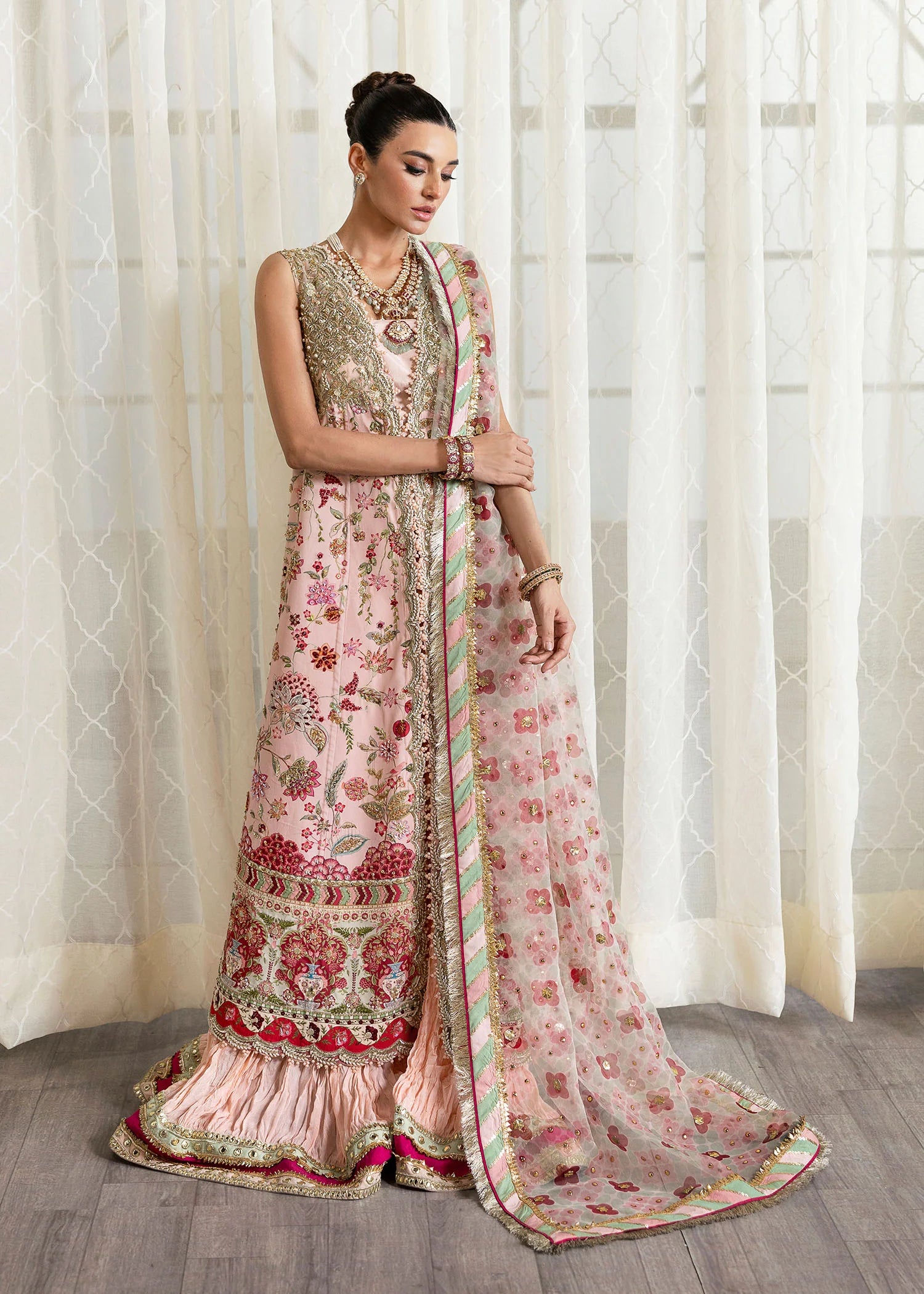 Shop CRIMSON X SAIRA SHAKIRA Wedding Formals '24 Crystal Chinoiserie at Raz Ruya! Huge discounts on luxury Pakistani wear with fast delivery to the UK, USA & Canada.