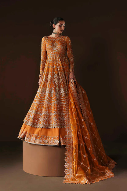 Shop organza embroidered lehenga with hand embellished blouse, panels & dupatta. Includes raw silk lining—perfect for weddings & festive wear.