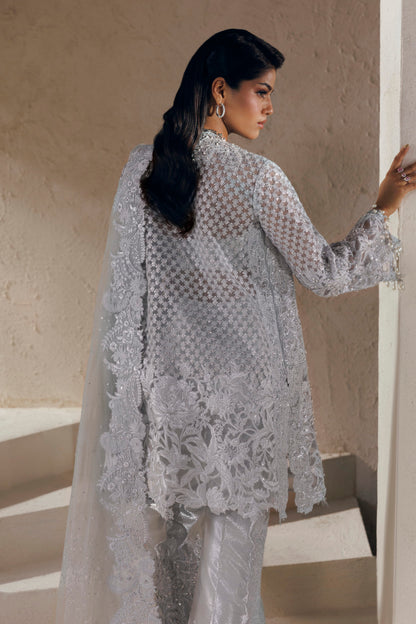 Akbar Aslam Desiree hand-embellished organza front