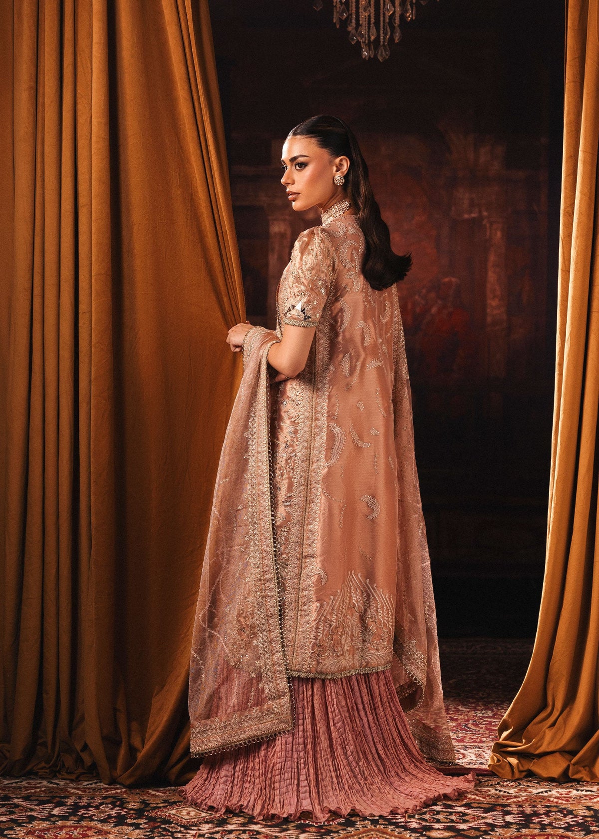Sardinia Rose Reign tissue formal – view 2