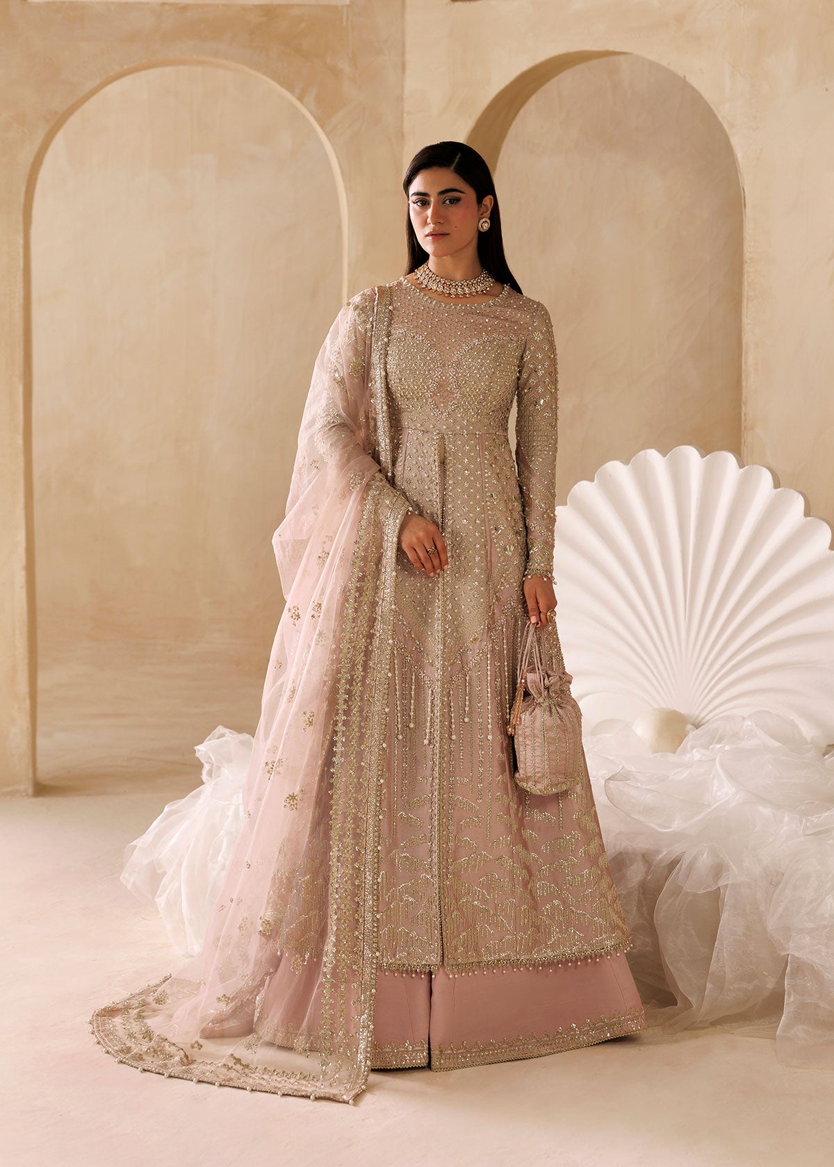 Sardinia Brides Edit'26 Elara pink bridal outfit