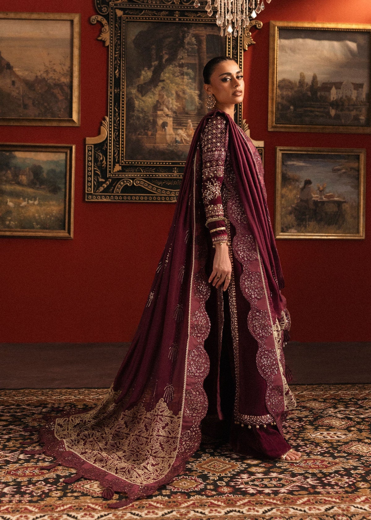 Sardinia Mulberry Muse velvet suit – view 5
