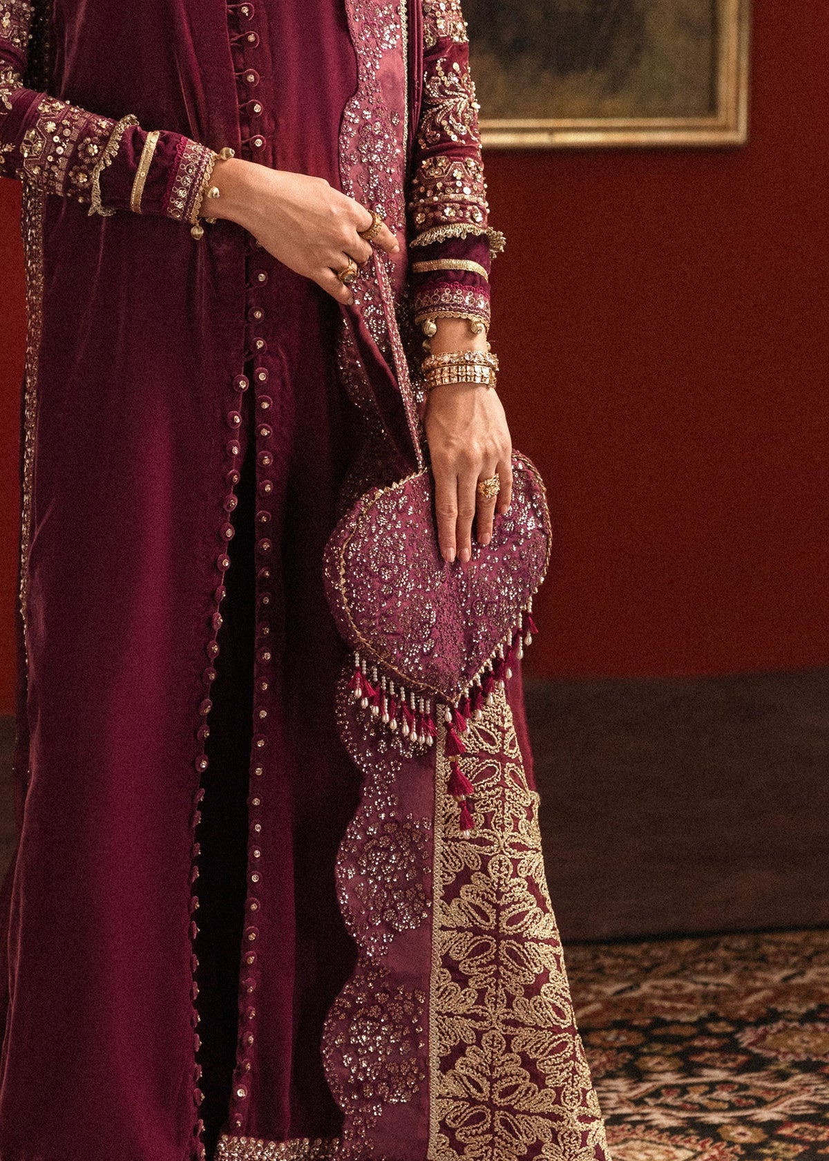 Sardinia Mulberry Muse velvet suit – view 8