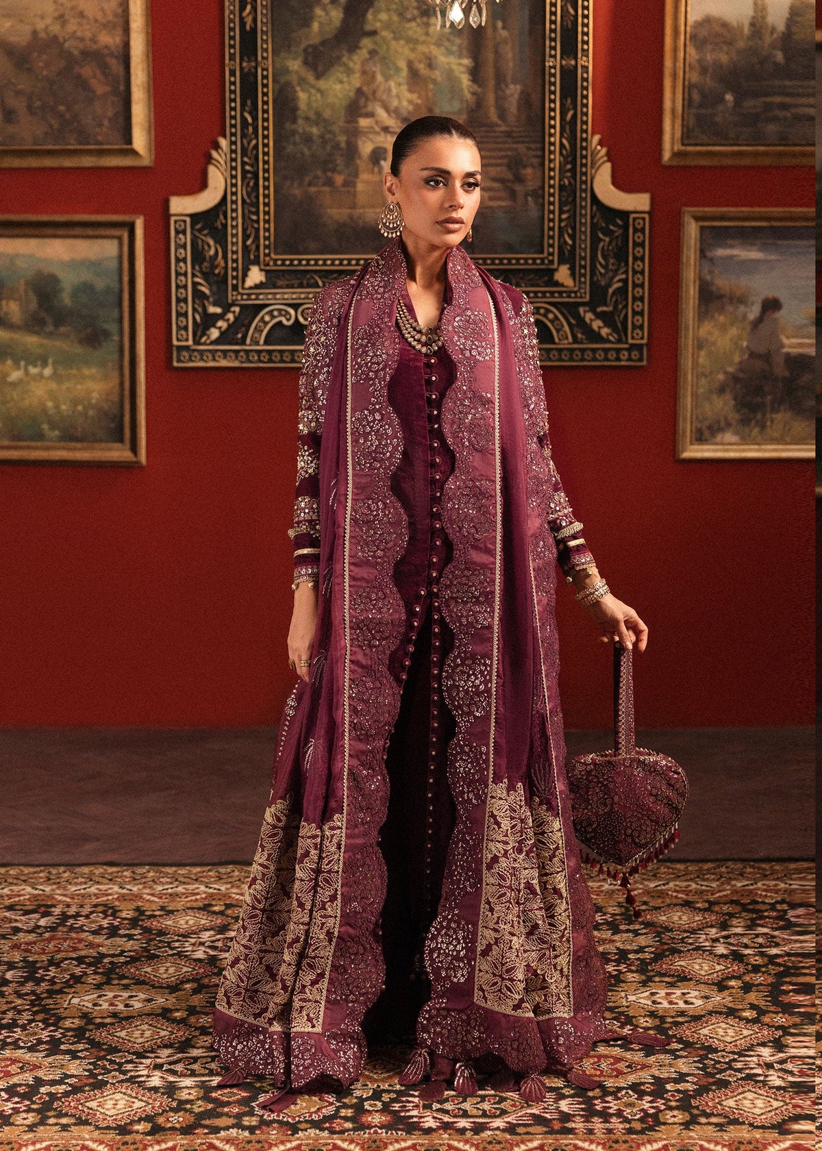 Sardinia Mulberry Muse velvet suit – view 7