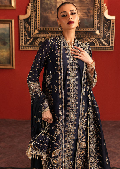 Sardinia Regal Navy tassel silk formal – view 6
