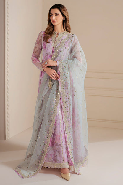 Jazmin UC-3071 printed chiffon suit at Raz Ruya